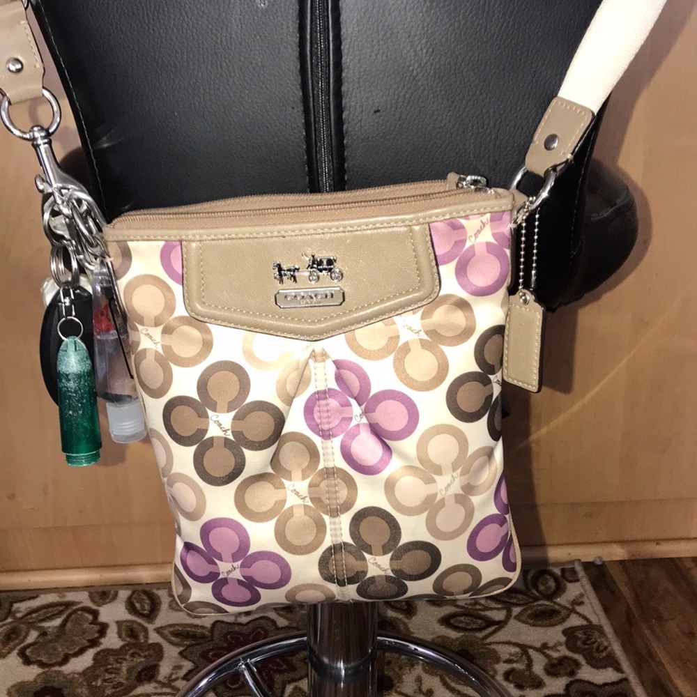 Coach cross body purse